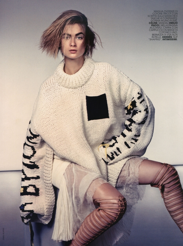 Bo Don for Marie Claire Italia May 2014 Photographer David Slijper 